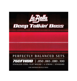 LaBella LaBella LABELLA BEATLE BASS FLAT WOUND SET 50-100