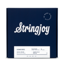 Stringjoy Stringjoy Custom 4 String Short Scale Nickel Wound Bass Guitar Strings