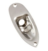 Allparts Allparts AP-0610-001 JACKPLATE FOR STRATOCASTER, Nickel
