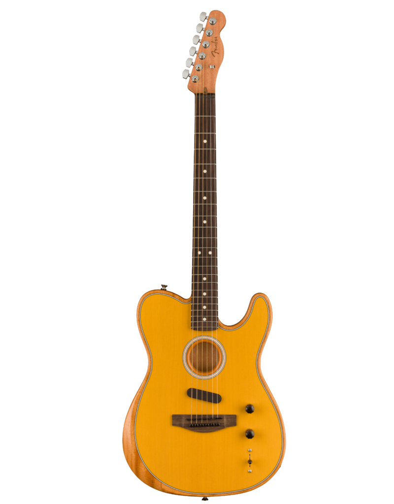 Fender Fender Acoustasonic® Player Telecaster®, Rosewood Fingerboard, Butterscotch Blonde