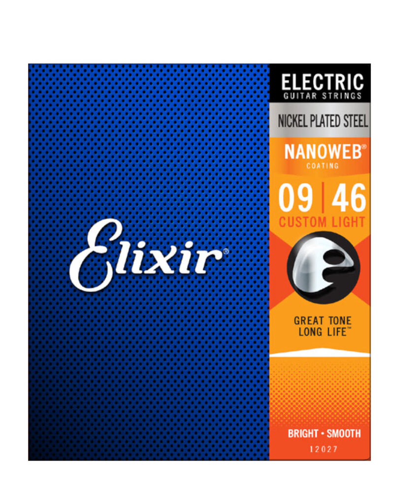 Elixir Elixir 12027 Custom Light Nickel Plated Steel 09-46