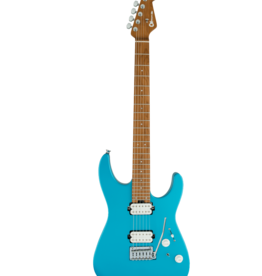 Charvel Charvel Pro-Mod DK24 HH, Caramelized Maple Fingerboard, Matte Blue Frost Electric Guitar