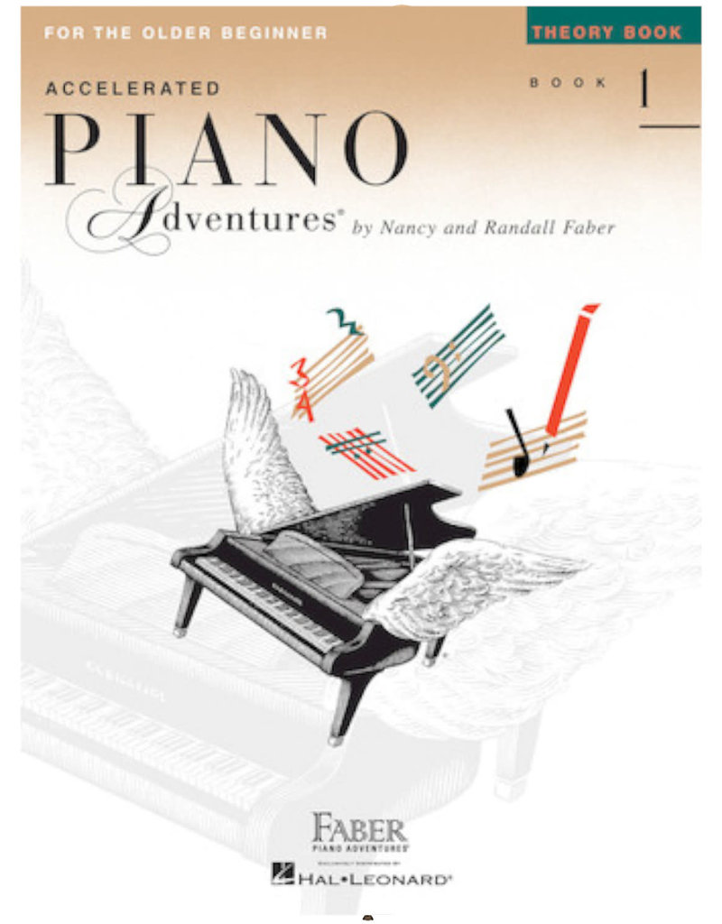 Faber Accelerated Piano Adventures for the Older Beginner, Theory Book 1