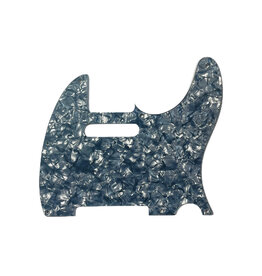 Allparts Allparts PG-0562 8-Hole Pickguard for Telecaster, Black Pearloid 3-Ply