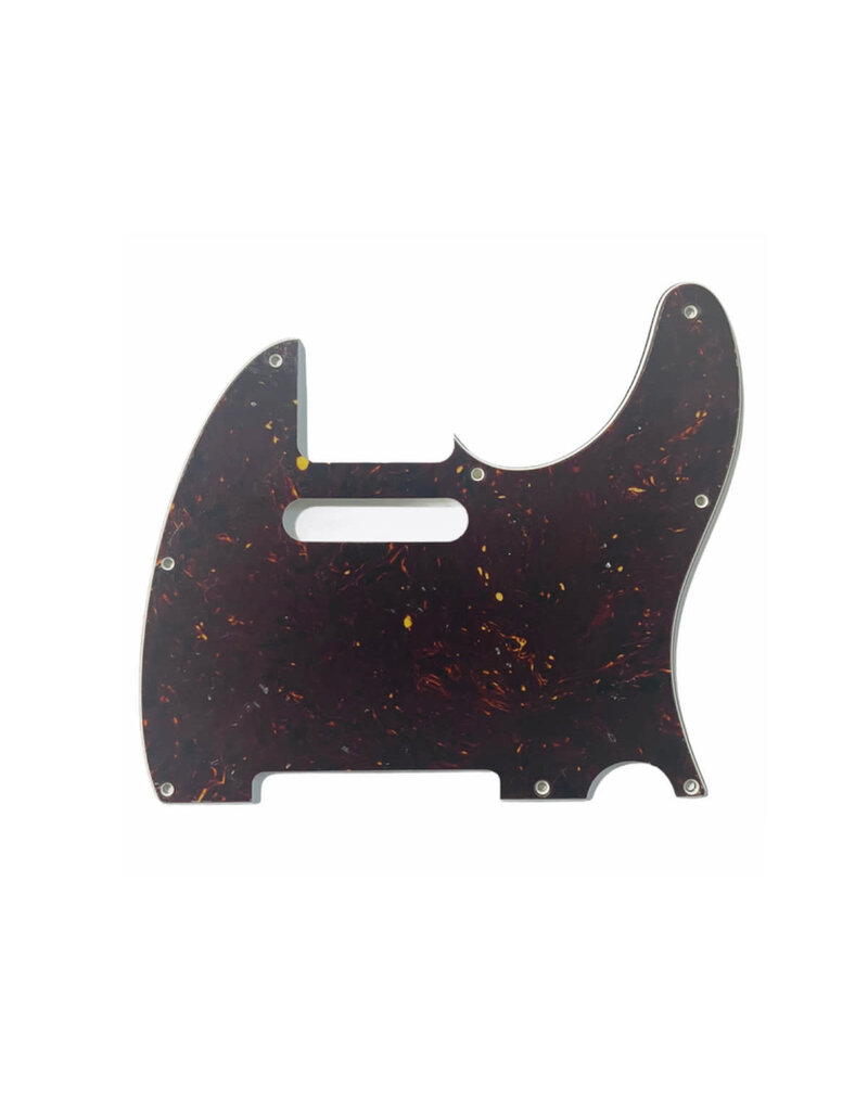 Allparts Allparts PG-0562 8-Hole Pickguard for Telecaster, Red Tortoise 3-Ply