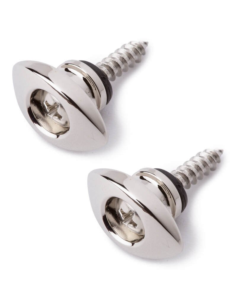 D'Addario D'Addario Elliptical End Pins, Chrome