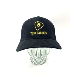 Tone Tailors Stencil Logo Hat, Black and Gold