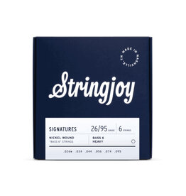 Stringjoy Stringjoy Signatures | Bass VI Balanced Heavy Gauge (26-95) Nickel Wound Guitar Strings
