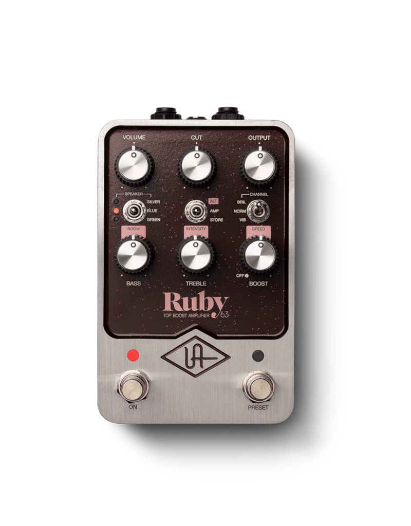 Universal Audio Ruby '63 Top Boost Amplifier Pedal