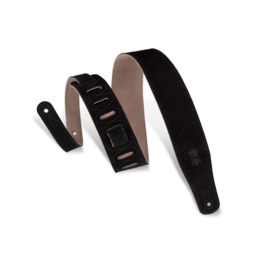 Levy's Leathers Levy MS26BLK - 2 1/2" suede guitar strap
