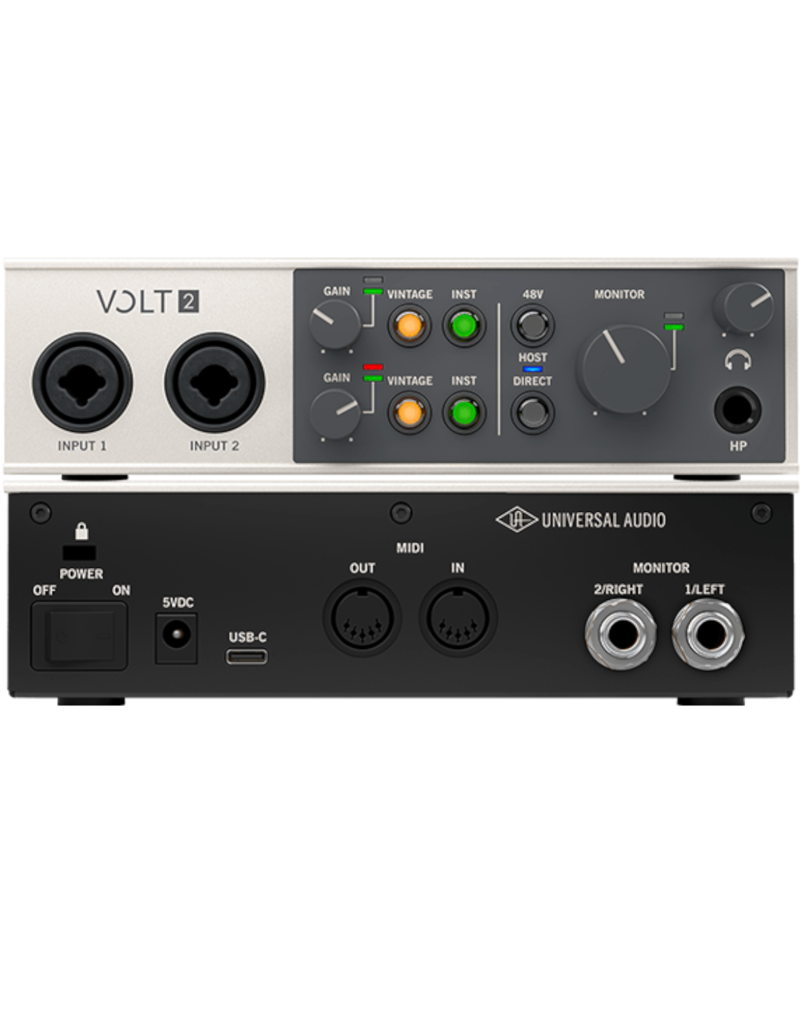 Universal Audio Volt 2 Audio interface Tone Tailors