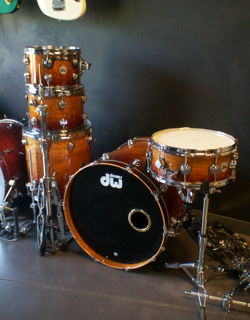 DW Drums Used DW Drum Workshop Custom Collectors Series 5-piece Kit