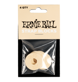 Ernie Ball Ernie Ball Strap Blocks 4PK - Cream