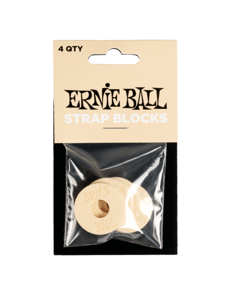 Ernie Ball Ernie Ball Strap Blocks 4PK - Cream
