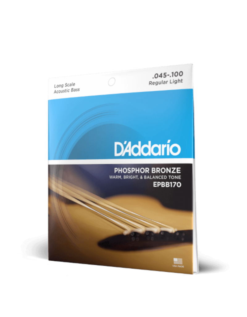 D'Addario D'Addario EPBB170 Phosphor Bronze Acoustic Bass Strings - .045-.100