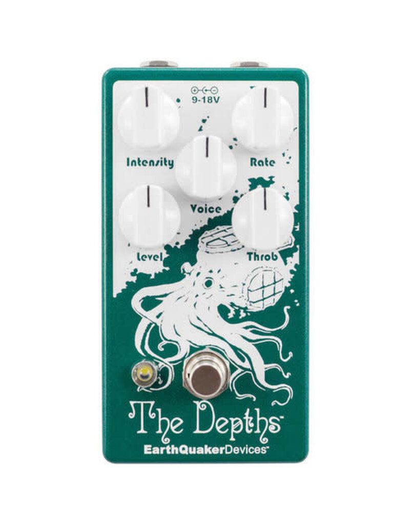 EarthQuaker Devices Earthquaker Devices The Depths Analog Optical Vibe Machine