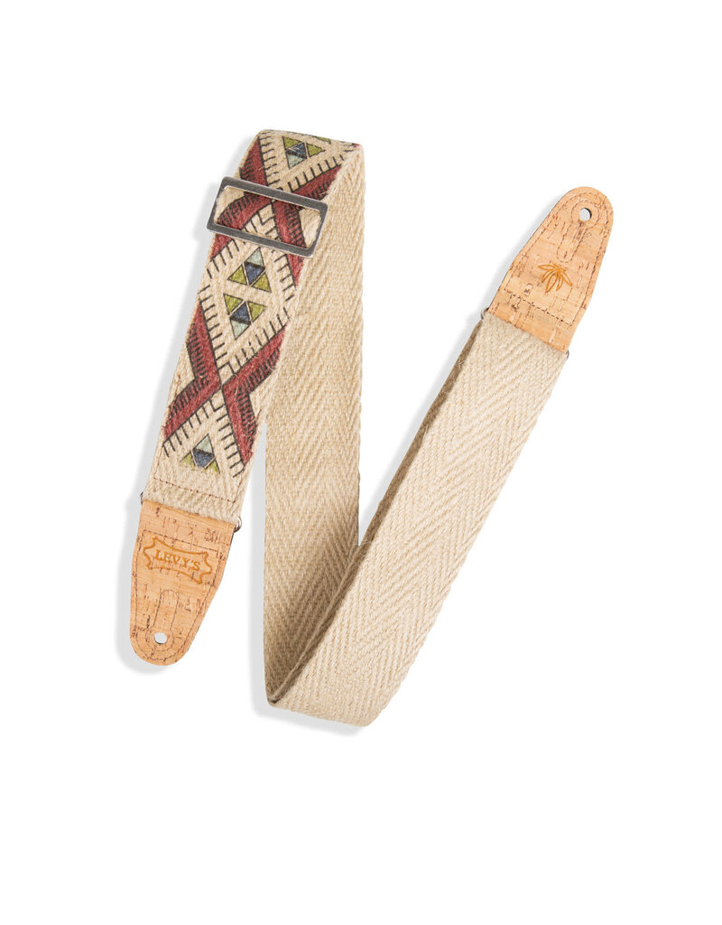 Levy's Leathers Levy's Diamond Tribal Hemp Natural, Multi 2 – MH8P-002