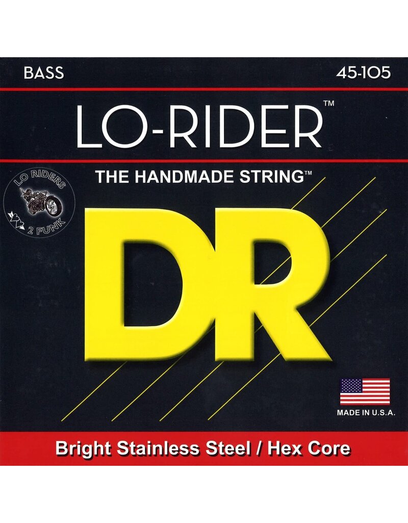 Dr Strings Lo-Rider 45-105 bass 4 string