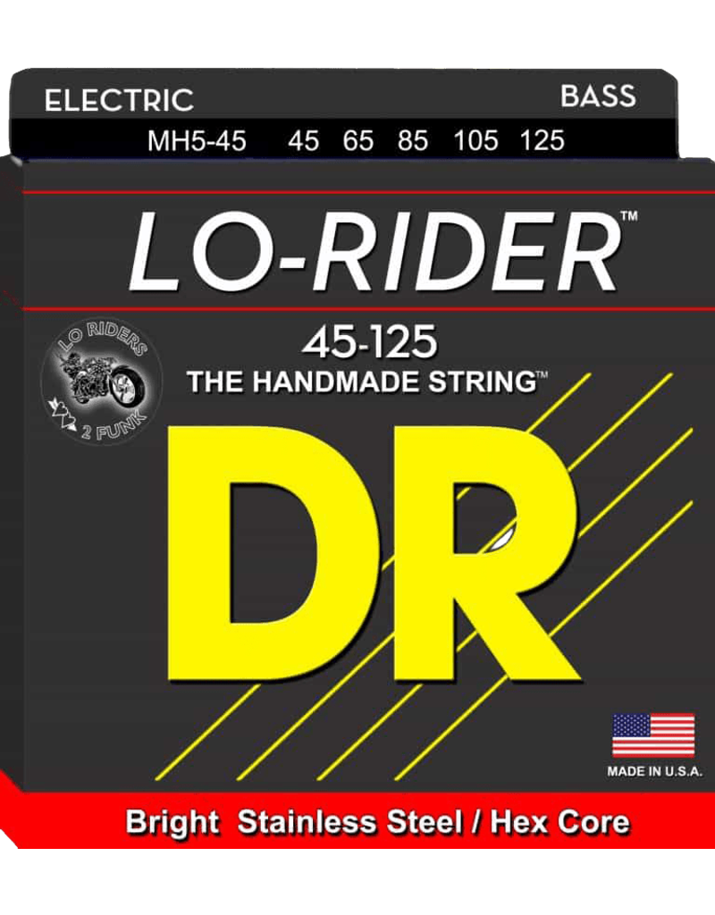 Dr Strings Lo-Rider 45-125 bass 5 string