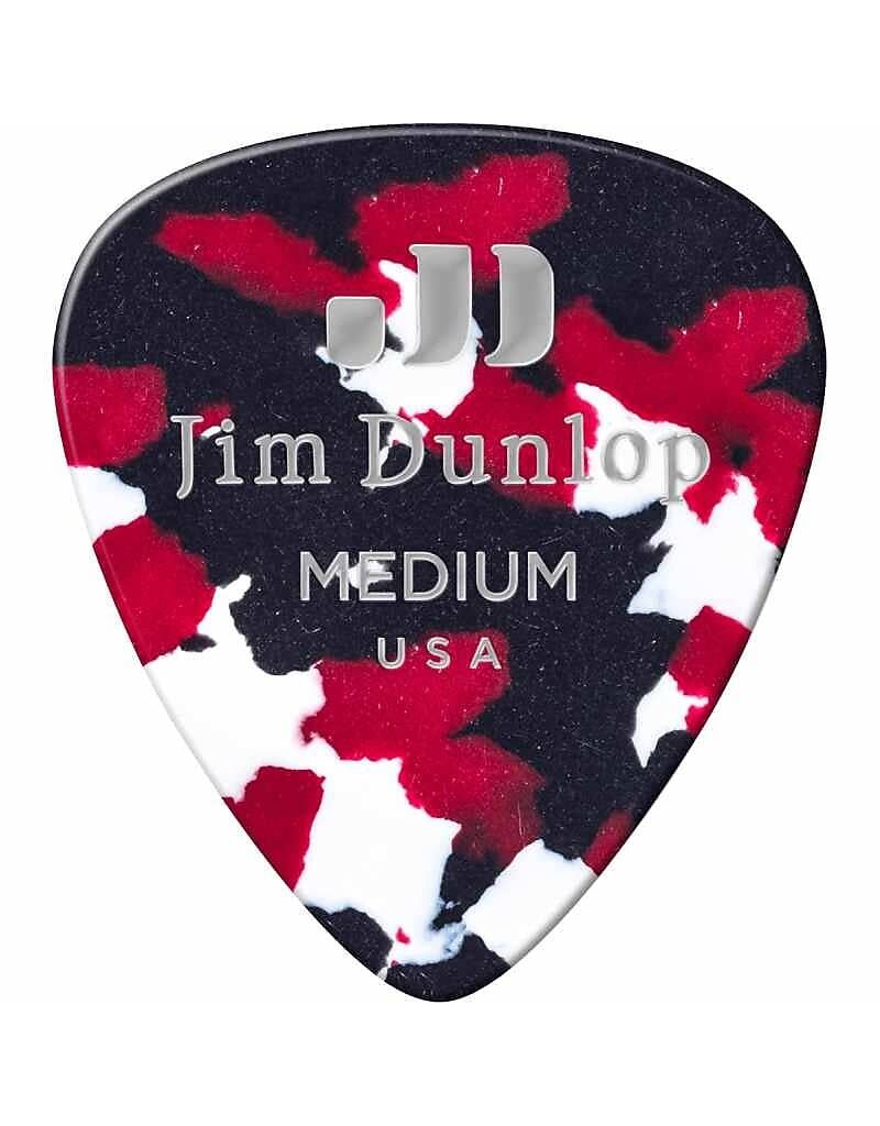 Dunlop Jim Dunlop Medium Standard Celluloid Confetti Picks - 12 pack
