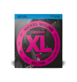 D'Addario D'Addario EXL170S 45-100 Regular Light, Short Scale, XL Nickel Bass Strings