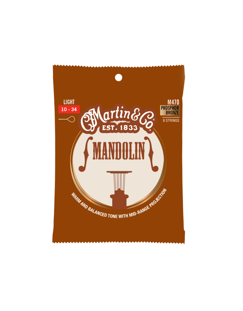 Martin Mandolin Strings Phosphor Bronze M475