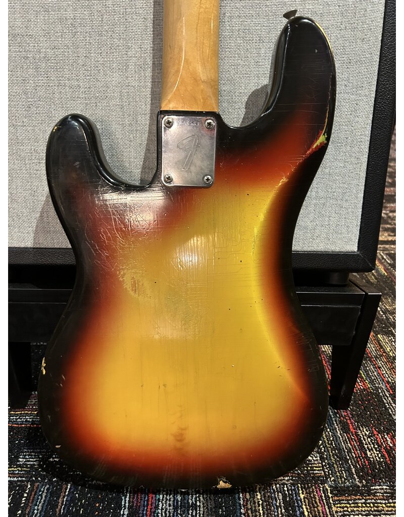 Fender Used Fender P bass 1966 sunburst