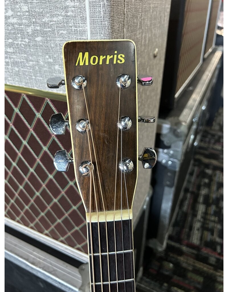 Morris Used Morris F-25 acoustic 1970's w /case