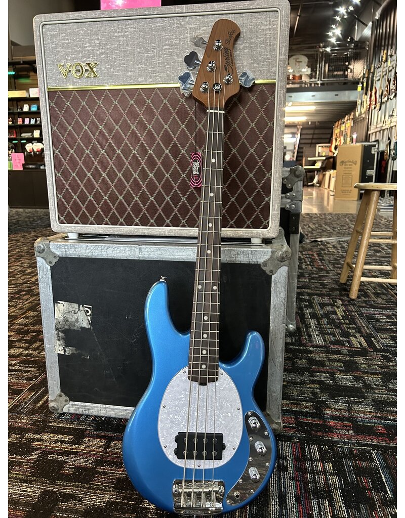 Sterling By Music Man Sterling by Music Man RaySS4 Short Scale Toluca Lake Blue