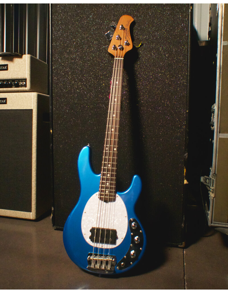 Sterling By Music Man Sterling by Music Man RaySS4 Short Scale Toluca Lake Blue