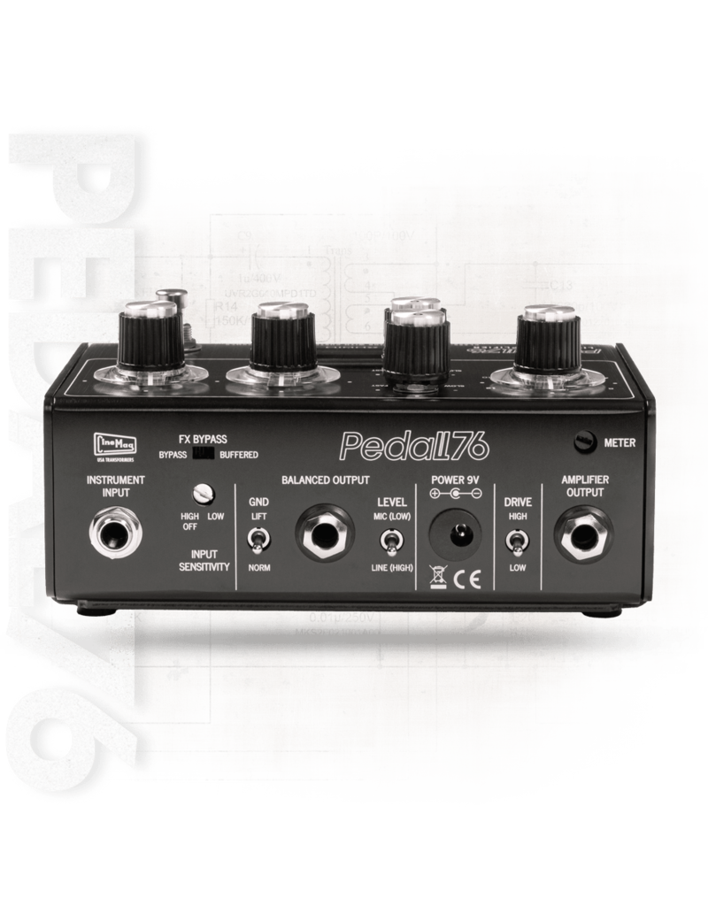 Warm Audio Warm Audio Pedal76 All-Analog Transformer-Balanced FET Compressor Pedal