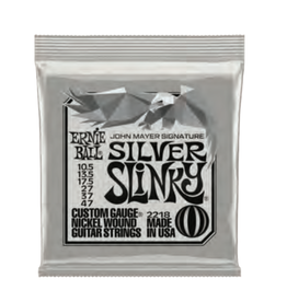 Ernie Ball Ernie Ball John Mayer Silver Slinky Electric Guitar Strings 10.5-47 Gauge