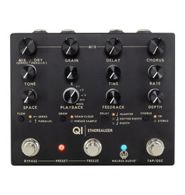 Walrus Audio Walrus Audio Qi Etherealizer Black