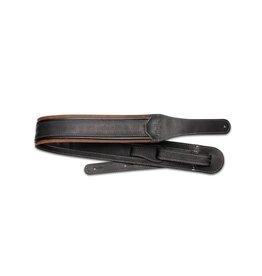 Taylor Taylor American Dream Leather Strap, Brown/Black, Taylor 2.5"