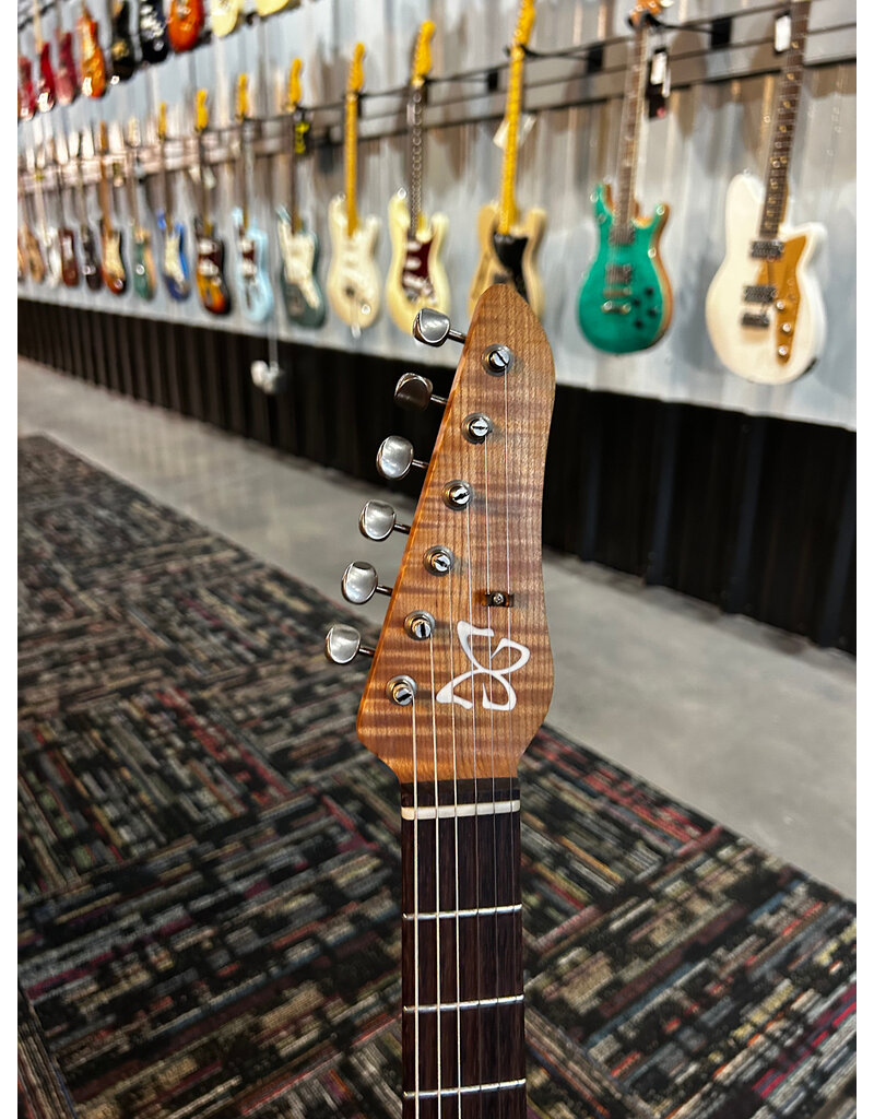 Gray Guitars Used Gray Emperor Bashed Surf Green Nitro w/case