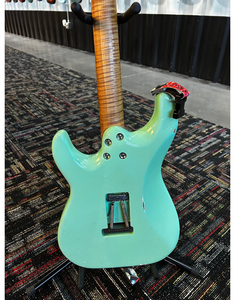 Gray Guitars Used Gray Emperor Bashed Surf Green Nitro w/case