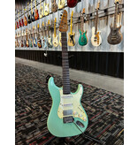 Gray Guitars Used Gray Emperor Bashed Surf Green Nitro w/case
