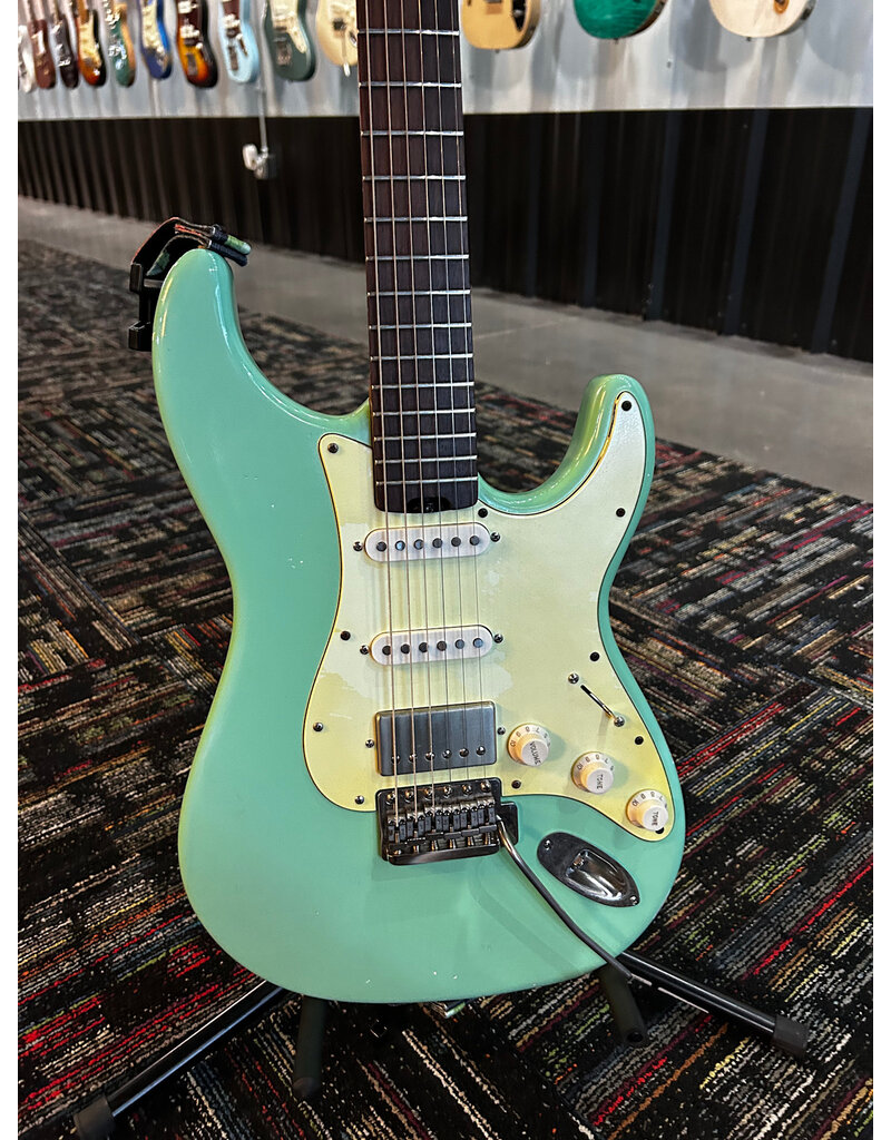 Gray Guitars Used Gray Emperor Bashed Surf Green Nitro w/case