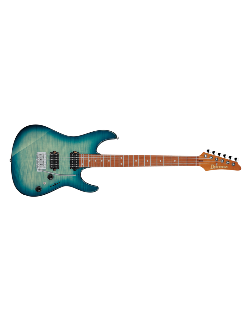 Ibanez AZ24S1F Electric Guitar Transparent Turquoise Burst