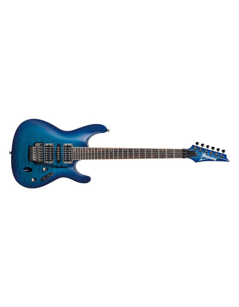 Ibanez S670QM S Series Electric Sapphire Blue