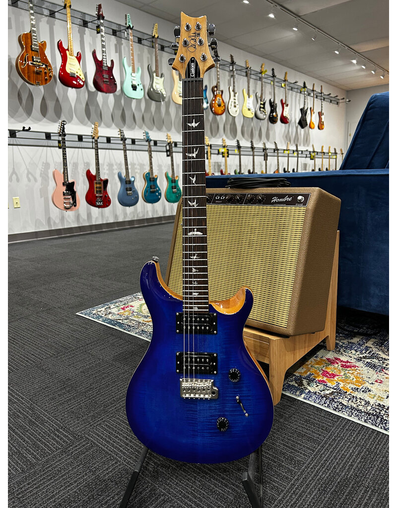 PRS Used PRS SE Custom 24 blue w/bag