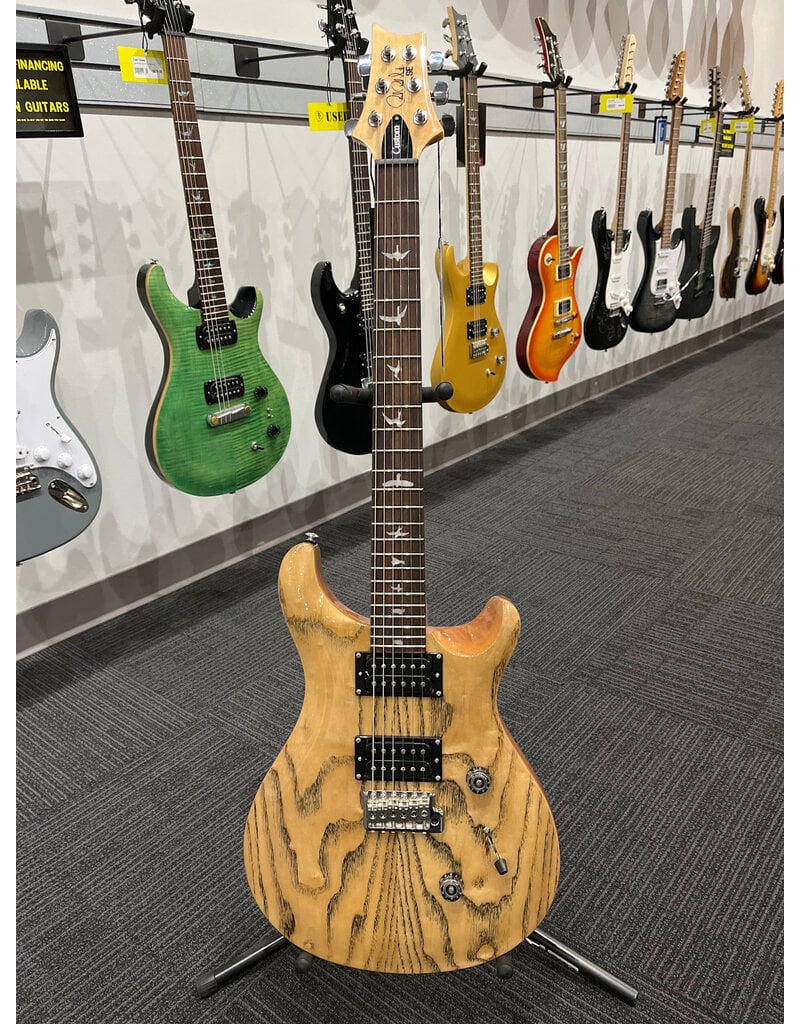 PRS Paul Reed Smith SE "Exotic"  Custom 24 Swamp Ash Burl Natural