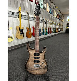Suhr Modern Plus Trans Charcoal Burst Pau Fero