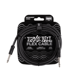 Ernie Ball Ernie Ball Flex instrument cable 10ft black