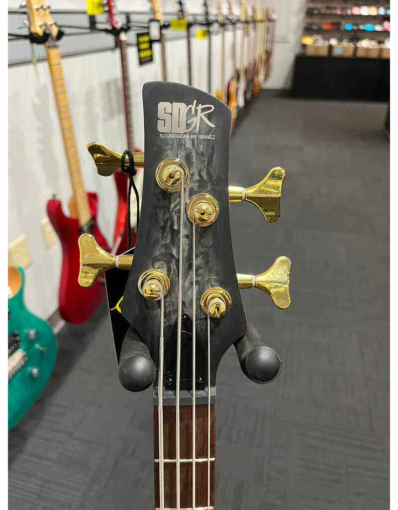 Ibanez SR300EDX Black Ice Frozen Matte Electric Bass