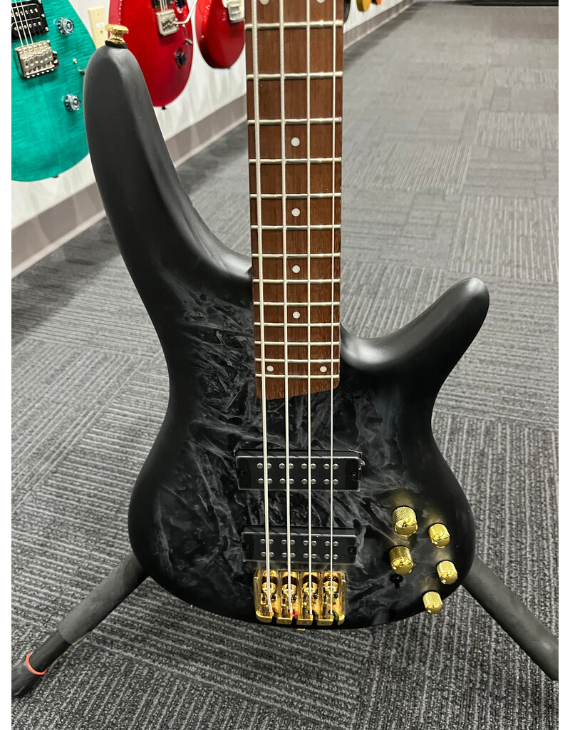 Ibanez SR300EDX Black Ice Frozen Matte Electric Bass