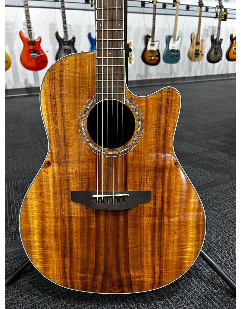 Used Ovation Celebrity CS24P Koa w/case