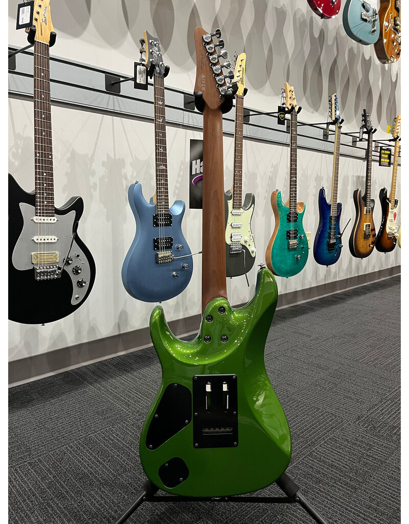 Ibanez AZ2402 AZ Prestige Electric Guitar Apple Green Metallic