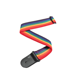 D'Addario D'Addario Polypropylene Guitar Strap, Rainbow