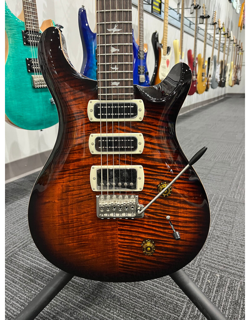 PRS Paul Reed Smith SE Studio Orange Tiger Smokeburst